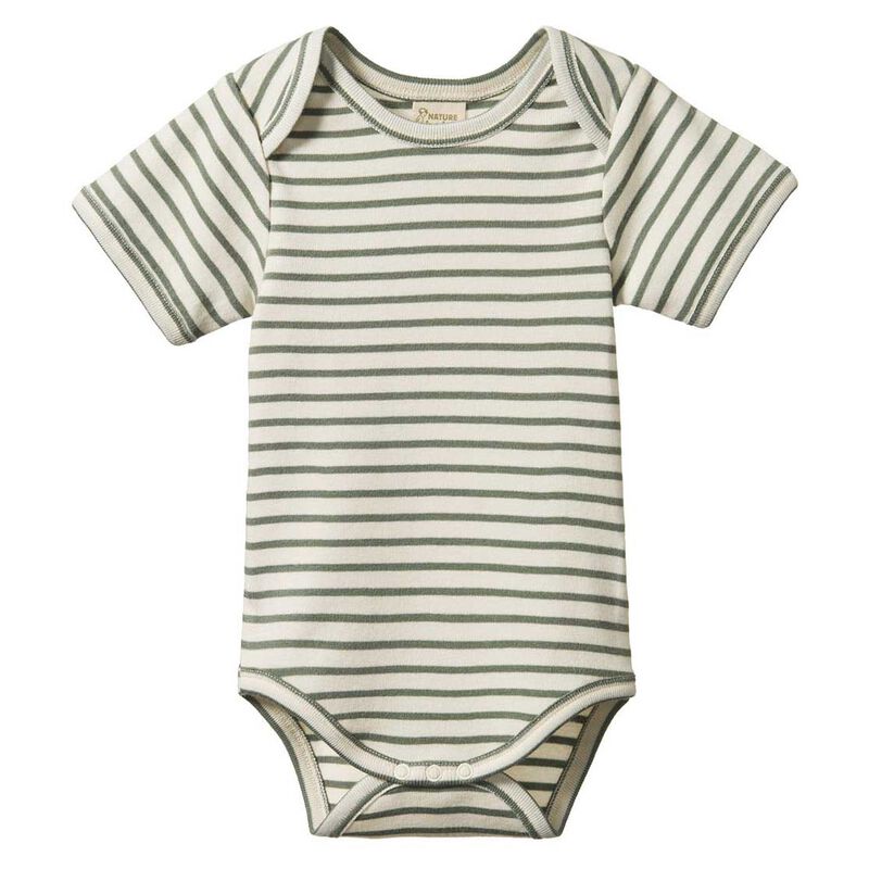 Nature Baby Short Sleeve Bodysuit image number 4